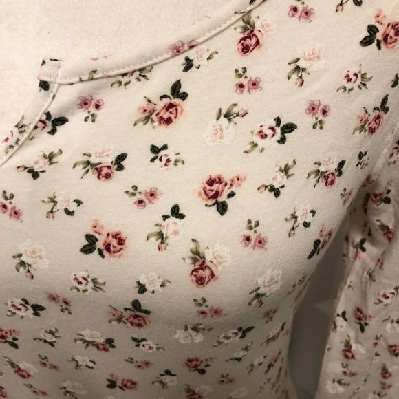 NWT Victoria Secret Pink Floral Bodysuit Size S - Picture 2 of 4